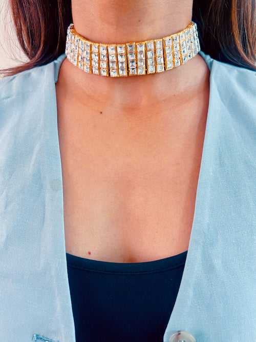 Faiza Diamond Choker