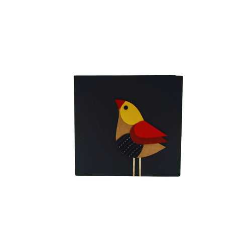 Red Beak Bird Design Note Book