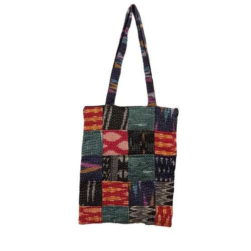 Multicolour Patchwork Shoulder Bag