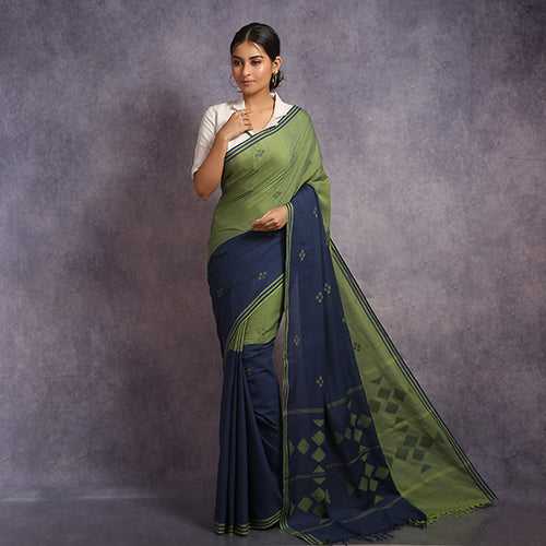 Cotton Jamdani Saree