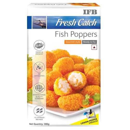 Ifb Fresh Catch Fish Poppers 300g