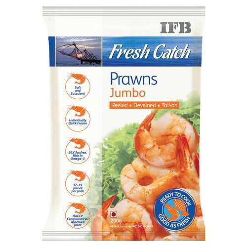 Ifb Fresh Catch Jumbo Prawns 200g