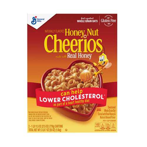 General Mills Honey Nut Cheerios 306G
