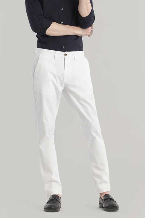 Scorcher White Trouser