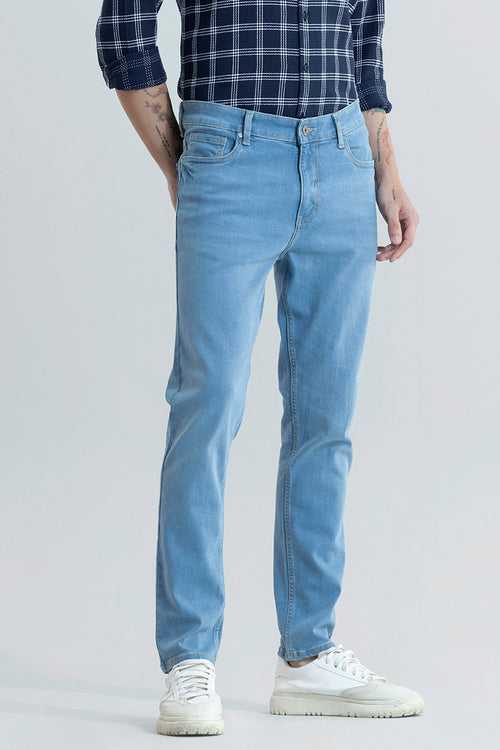 Trex Light Blue Slim Fit Jeans