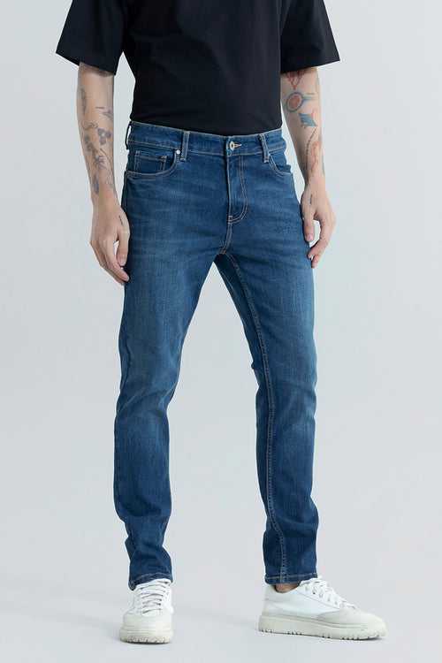 Trex Space Blue Slim Fit Jeans
