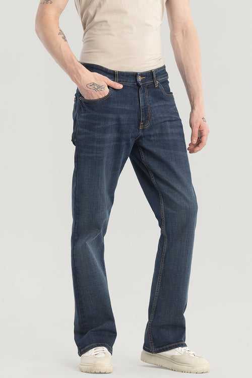 UrbanFlare Spruce Blue Boot Cut Jeans