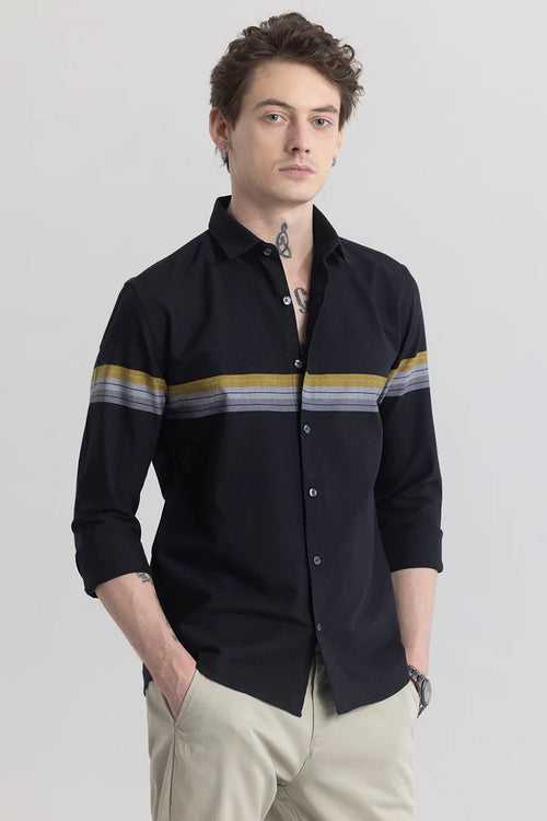 Stripelush Black Stripe Shirt