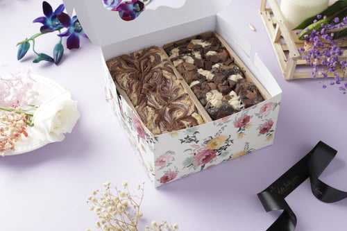 The Tea Cakes Gift Box ( Nutella Vanilla and Triple Chocolate Chunk ) (Shipping all over India)