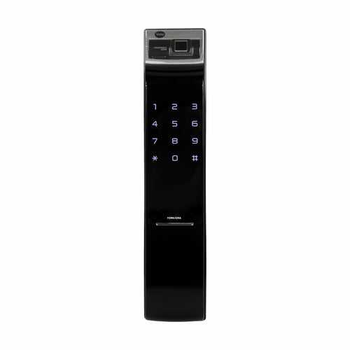 YDM 4109 (Roller Latch) Smart Lock,  Black , Without Handle