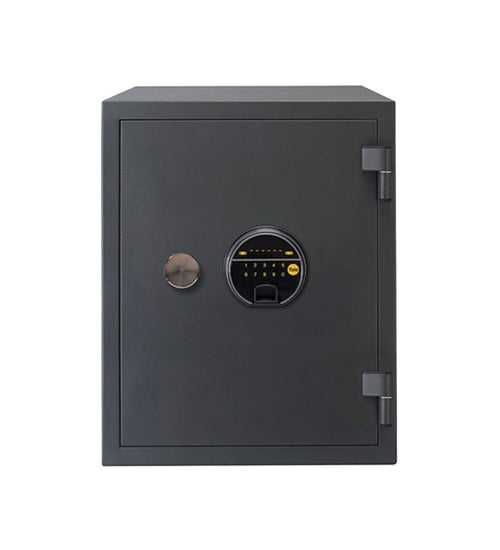 YFF/420/FG2 Biometric Safe Locker, 60 Min Fire Resistance, Black, 25 Litre