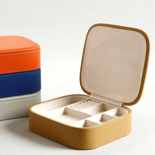 Blaise Jewellery Box Camel