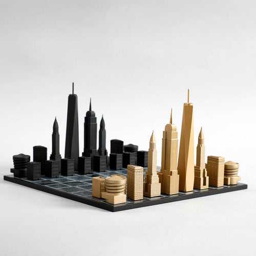 New York Edition Skyline Chess Set