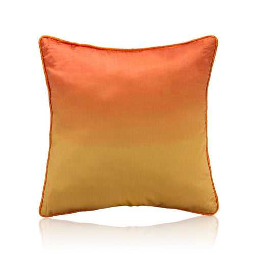 Myra 18 In X 18 In Red & Gold Cushion Cover