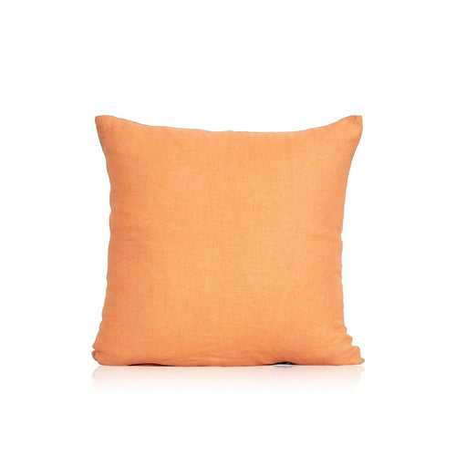 Ella 18 In X 18 In Orange Cushion Cover