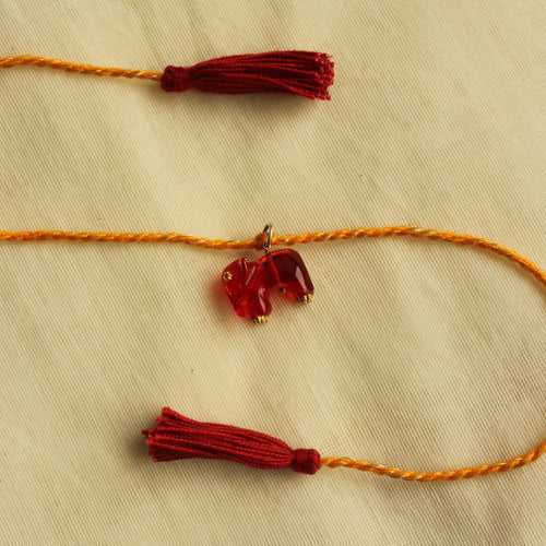 Ela Rakhi for kids - red