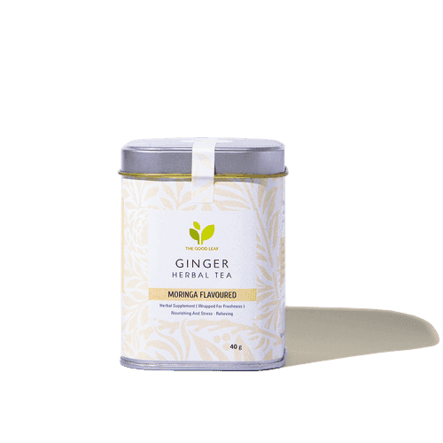 Ginger Herbal Loose Leaf Tea - Moringa Flavour