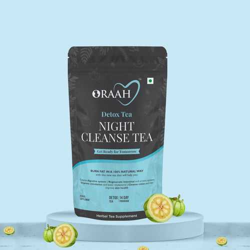 Oraah Night Cleanse Tea Detox. All-Natural and Effective Detox Tea