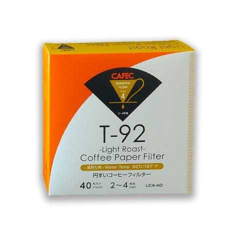 Light Roast Coffee Paper Filter- 40 sheets in box