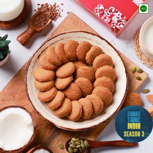 Coconut, Seed & Nut Cookies - Sugar Free, Keto, Diabetic Friendly