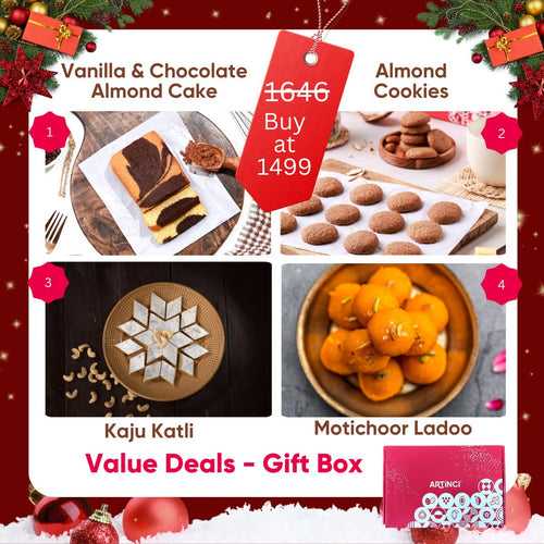 Gift Box #2 - Cakes, Cookies & Sweets