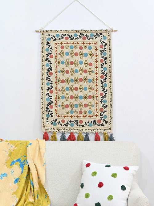 ORBIT - COTTON  WALL HANGING