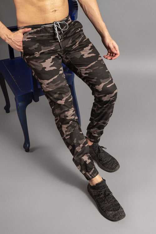 Black and Grey Joggers