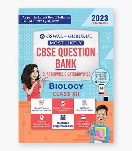 Oswal - Gurukul Biology Most Likely Question Bank : CBSE Class 12 for 2023 Exam