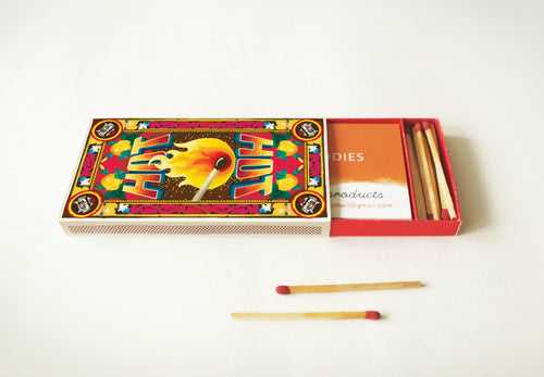 HOT Matchbox Business Card Holder DIY Paper Craft Kit