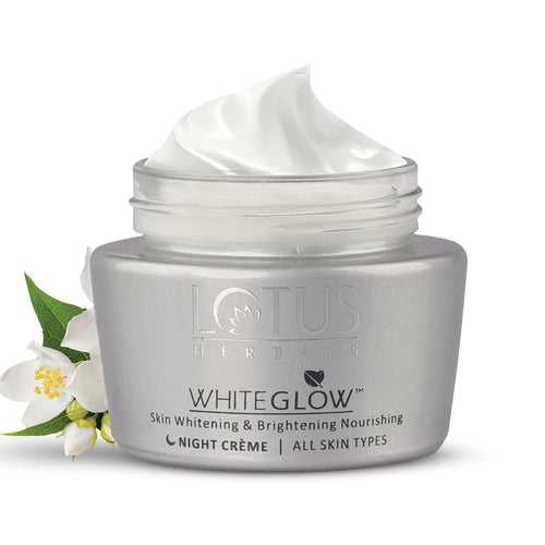 Lotus Herbals WHITEGLOW Skin Brightening & Nourishing Night Cream 20g