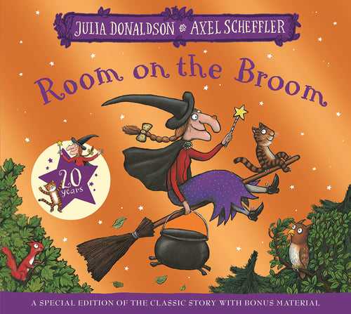 Room on the Broom - 20th Anniversary Edition - Julia Donaldson