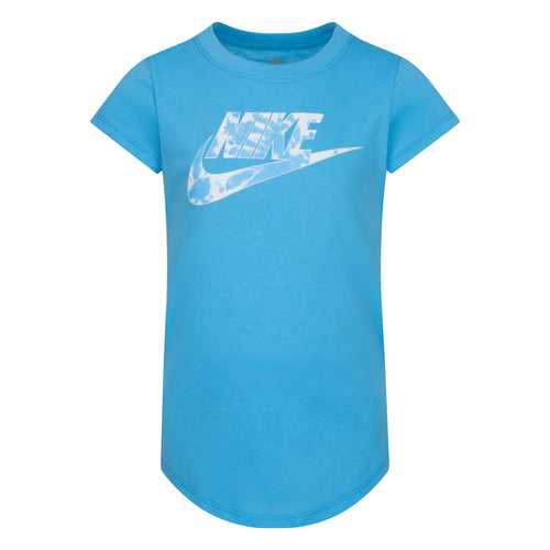 Nike blue cloud wash short sleeve tee