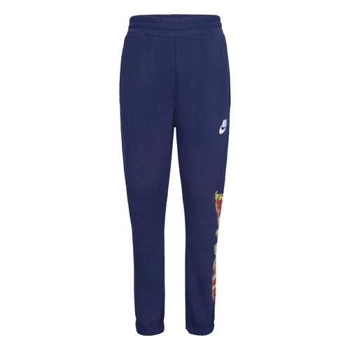 Nike blue active joy french terry pants