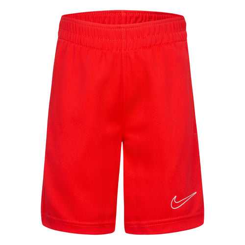 Nike red dri-fit academy shorts