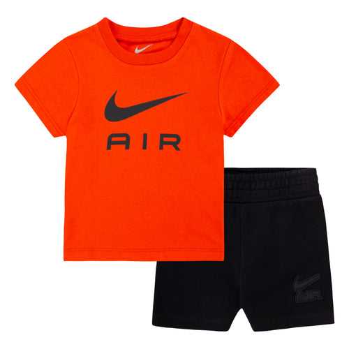 Nike black sportswear air short set