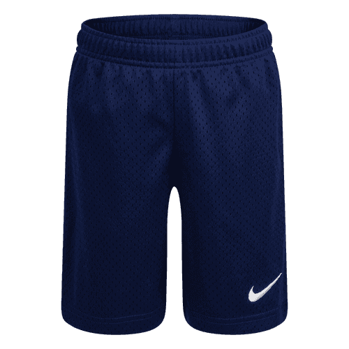 nike navy essential mesh shorts