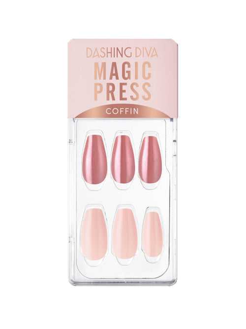 DASHING DIVA MAGICPRESS Soft Pink Metal