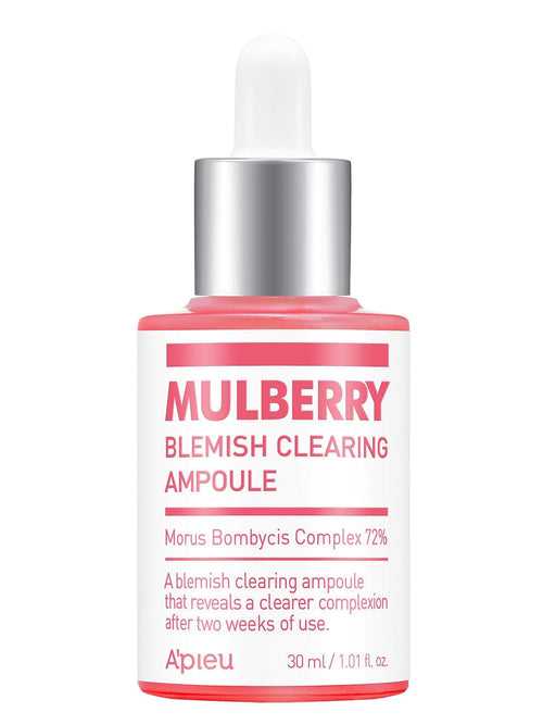 A'PIEU Mulberry Blemish Clearing Ampoule For Anti-Aging and Brightening Women (30ml)