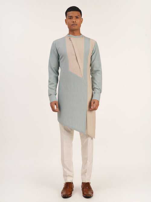 Diagonal Placket Kurta