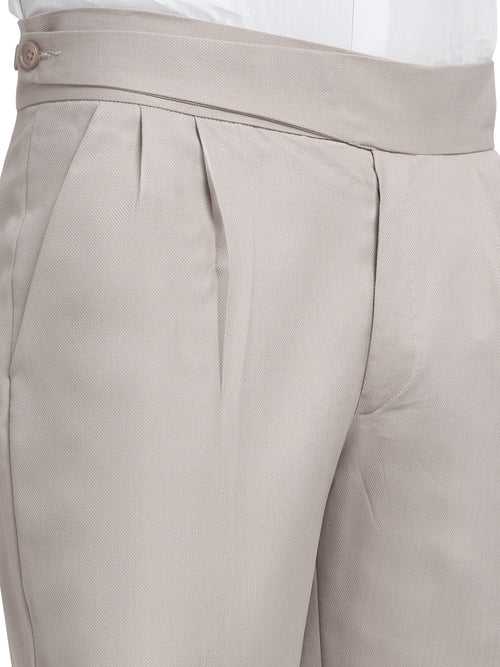 Italian Style Formal Gurkha Pant-Beige