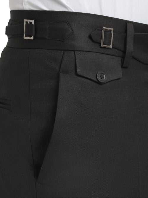 Italian Style Formal Gurkha Pant-DarkBrown