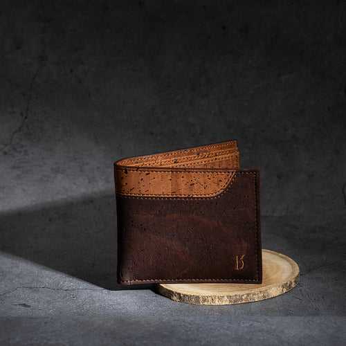 Ezra Men’s Cork Bi-fold Wallet