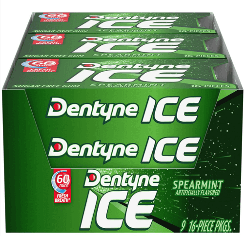 Dentyne Spearmint Flavoured Chewing Gum