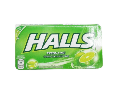 Halls Fresh Lime Flavoured Candy