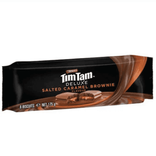 Arnotts Tim Tam Deluxe Salted Caramel Brownie Biscuits