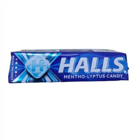 Halls Icy Mentho Lyptus Center Filled Flavoured Candy