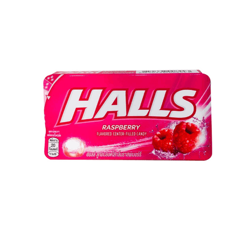 Halls Raspberry Flavoured Candy