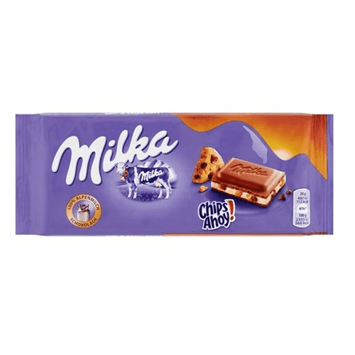 Milka Chips Ahoy Milk Chocolate Bar