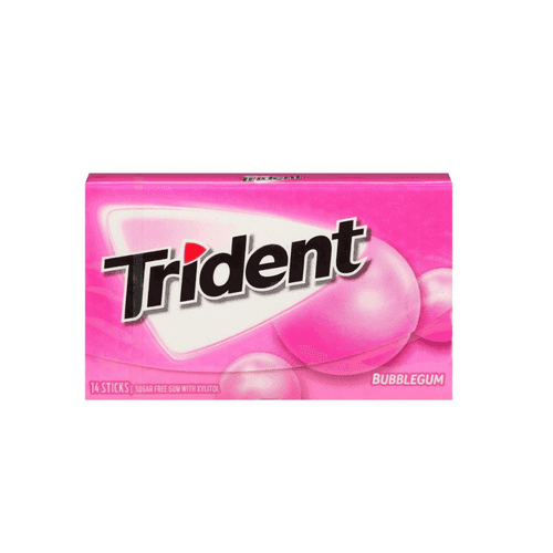 Trident Sugar Free Gum - Bubblegum