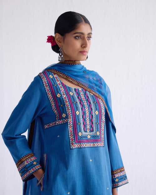 Idaya Kurta Indigo